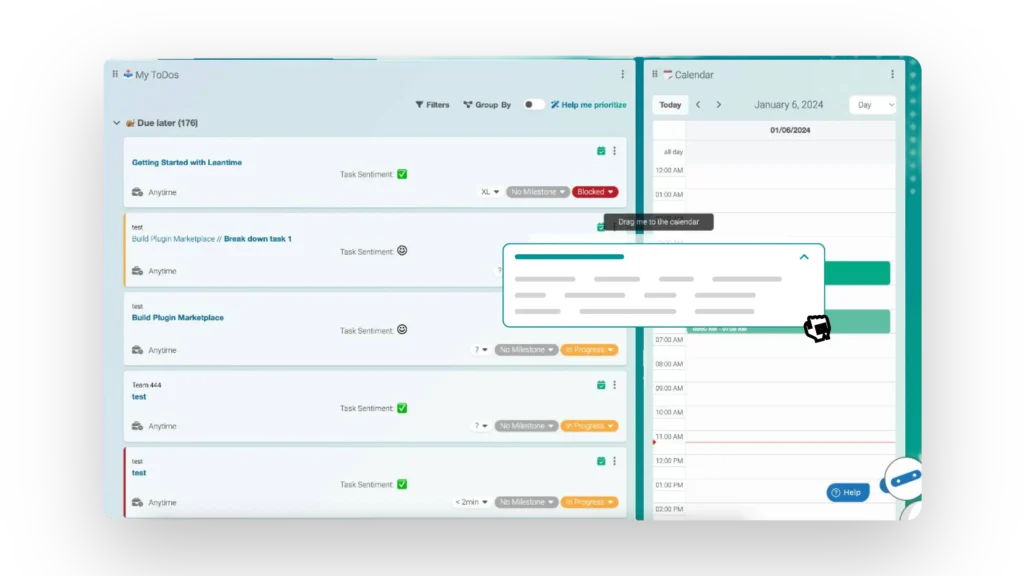 Leantime with Simple Time Boxing
